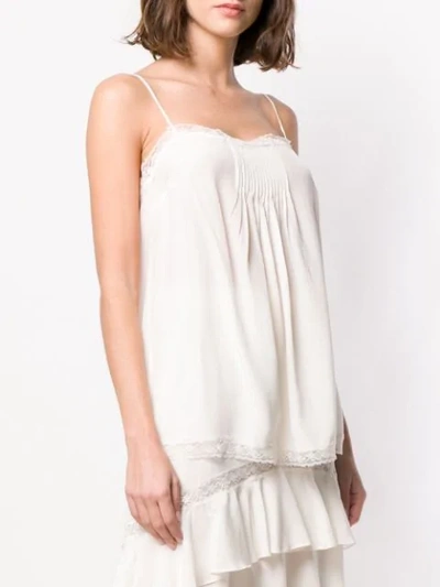 Shop Zimmermann Lace Cami In White