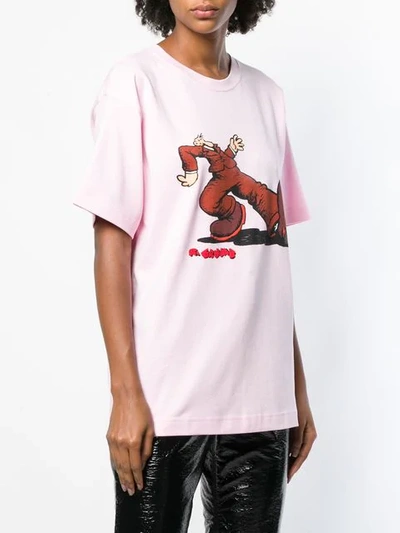 Shop Marc Jacobs R. Crumb Print T-shirt In Pink