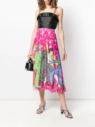 Shop Ultràchic High Waisted Skirt In Pink