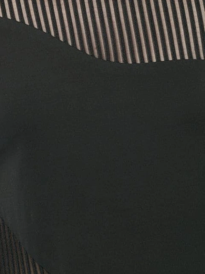 Shop Haney 'jackie' Kleid Mit Semi-transparenten Einsätzen In Black