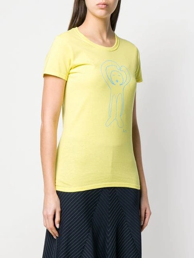 Shop Société Anonyme Logo T-shirt In Yellow