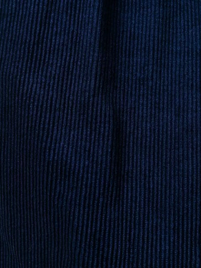 Shop Barena Venezia Barena Cropped Corduroy Trousers - Blue