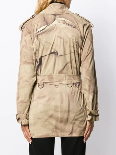 Pre-owned Jean Paul Gaultier Trench Style Jacket In Neutrals