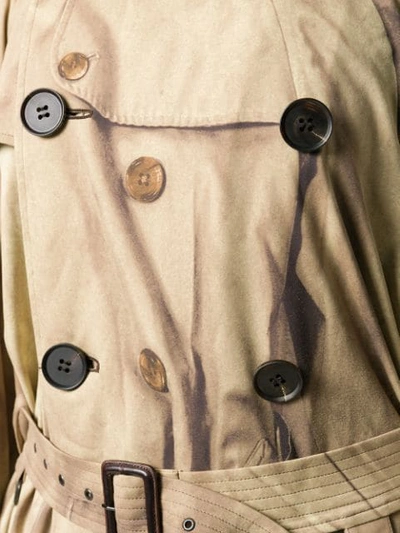 Pre-owned Jean Paul Gaultier Trench Style Jacket In Neutrals