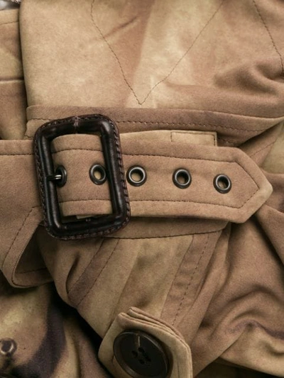 Pre-owned Jean Paul Gaultier Trench Style Jacket In Neutrals