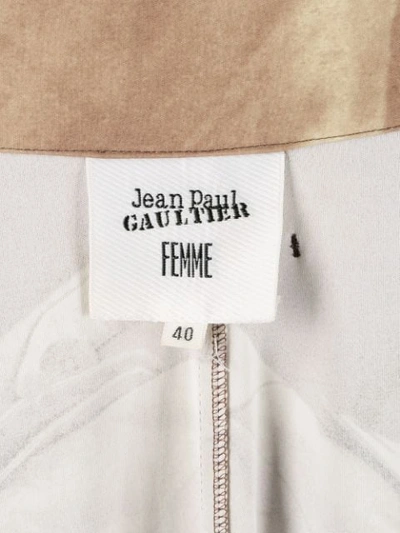 Pre-owned Jean Paul Gaultier Trench Style Jacket In Neutrals