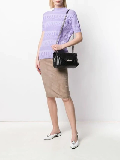 Shop Arma Pencil Skirt In Grey