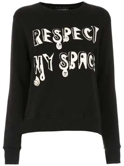 Shop Andrea Bogosian Embroidered Sweatshirt In Black