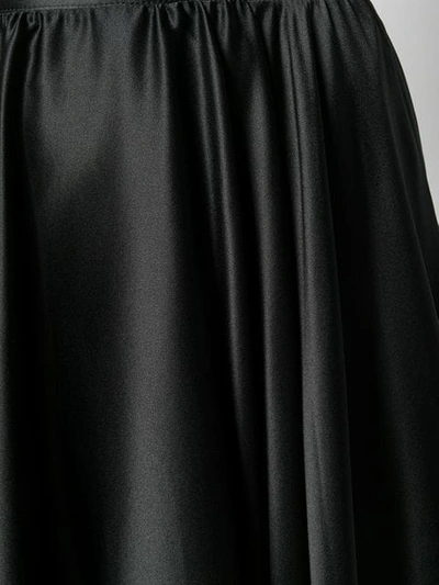 Shop Federica Tosi Handkerchief Hem Skirt - Black