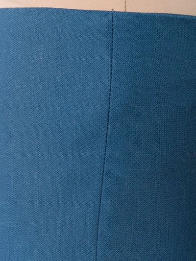 Shop Incotex By Slowear Straight Plain Trousers - Blue