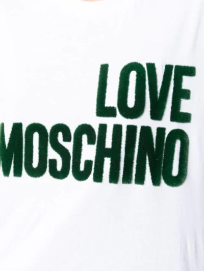 Shop Love Moschino Loose In White
