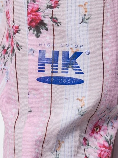 Shop Han Kjobenhavn Floral Trousers In Pink