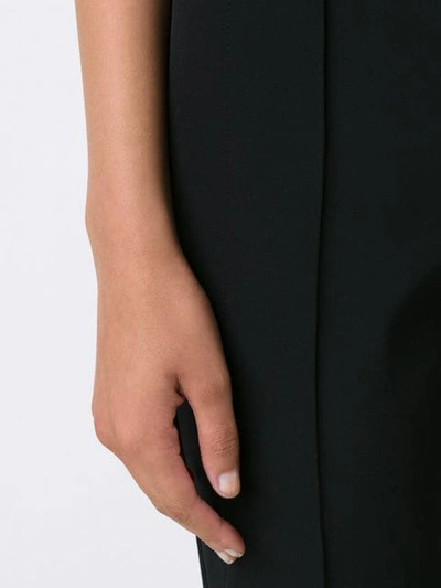 Lafayette 148 Straight Cropped Trousers In Black