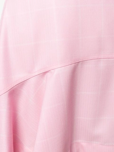 Shop Calvin Klein High Waisted Flared Skirt In Pink