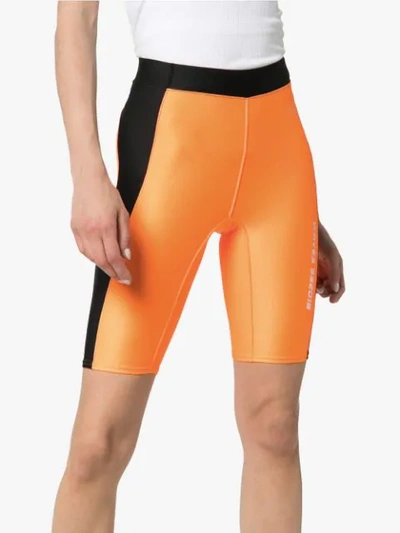 Shop Ambush Waves Surf 2 Cycling Shorts In Orange