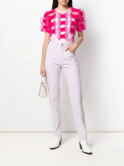 Shop Viktor & Rolf Too Many Bows T-shirt In Pink