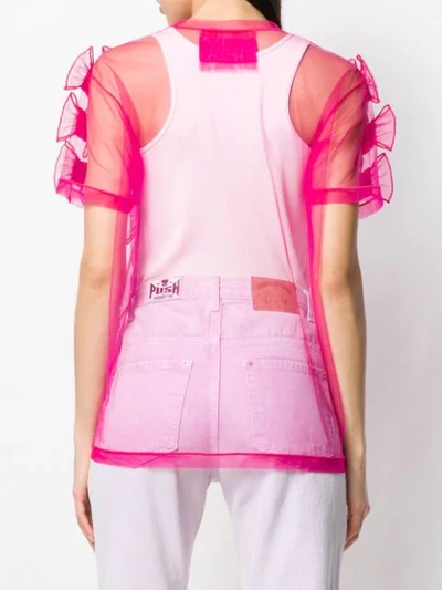 Shop Viktor & Rolf Too Many Bows T-shirt In Pink