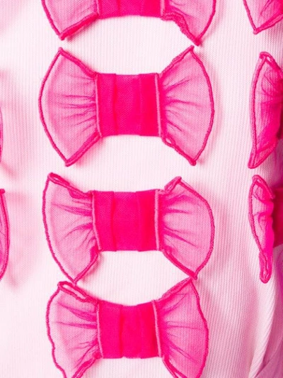 Shop Viktor & Rolf Too Many Bows T-shirt In Pink