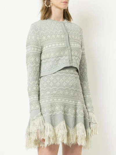 Shop Alice Mccall Tilly Cardigan In Grey