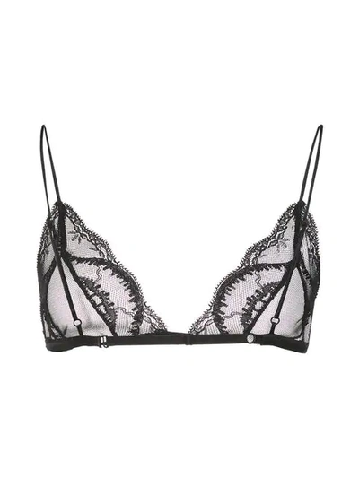 Shop Kiki De Montparnasse Leche Moi Soft Bra In Black