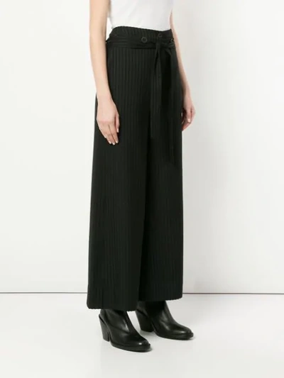 Shop Nehera Pukany Stripe Trousers In Black