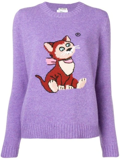 Miu miu discount cat sweater