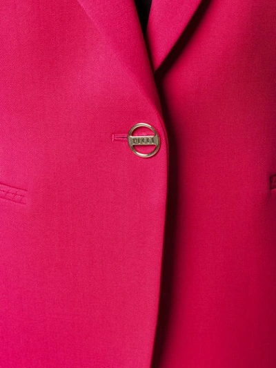 Shop Emilio Pucci Pink Single-breasted Blazer