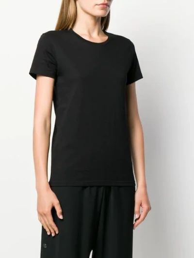 Shop Moncler Short-sleeved T-shirt In Black