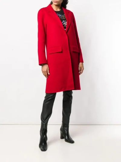 Shop P.a.r.o.s.h Lover Coat In Red