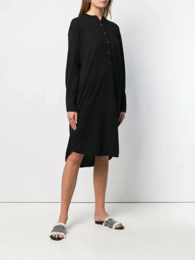 Shop Sminfinity Black Jersey Dress
