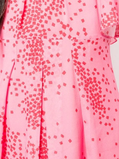 Shop Giambattista Valli Ruffle Dress In Pink