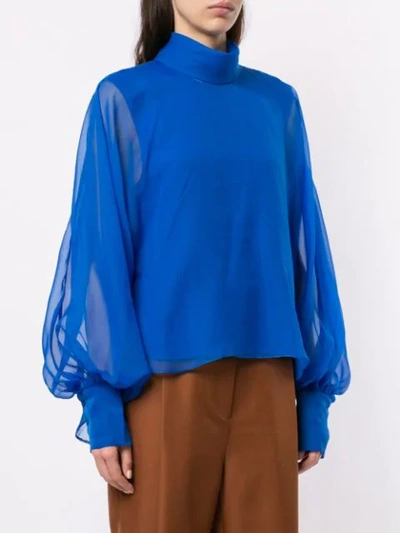 Shop Camilla And Marc Junia Blouse In Blue