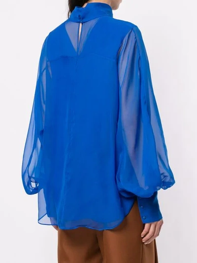 Shop Camilla And Marc Junia Blouse In Blue