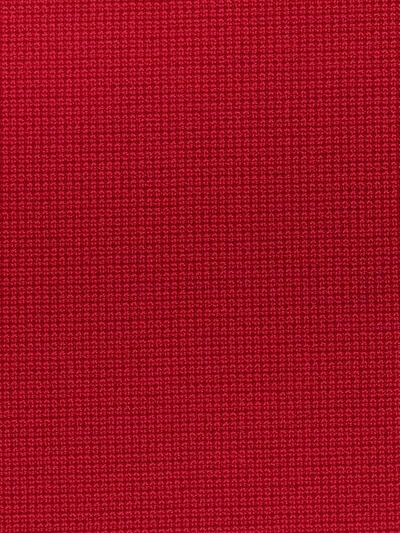 Givenchy V Front Pencil Skirt In Red