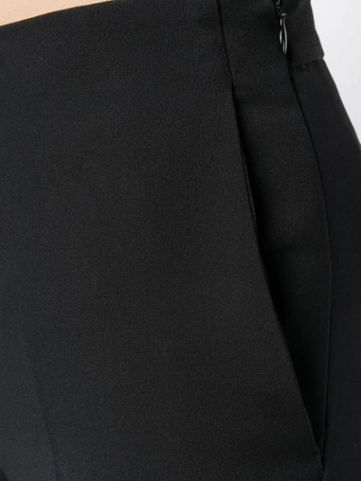 Shop Antonelli Tailored Straight-leg Trousers - Black