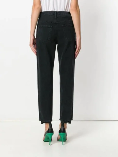 Shop J Brand Heather High Waisted Jeans In Black