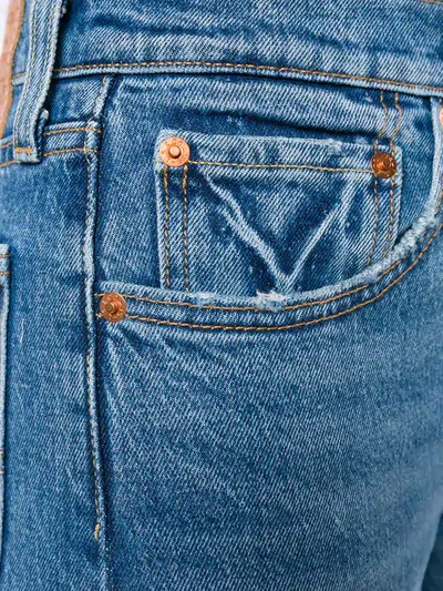Shop Levi's 501 Customised Skinny Jeans In Blue