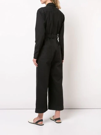 Shop Proenza Schouler Pswl Utility Jumpsuit In Black