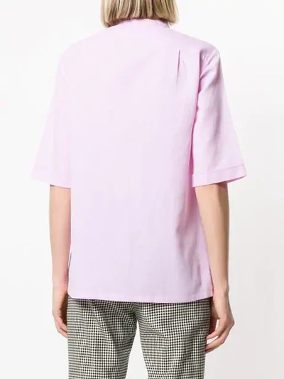Shop Holland & Holland Chest Pocket Shirt In Pink