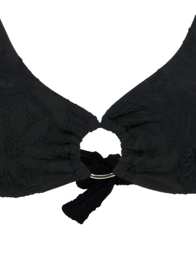 Shop Amir Slama Bikini With Cut Details In Black