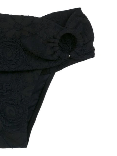 Shop Amir Slama Bikini With Cut Details In Black
