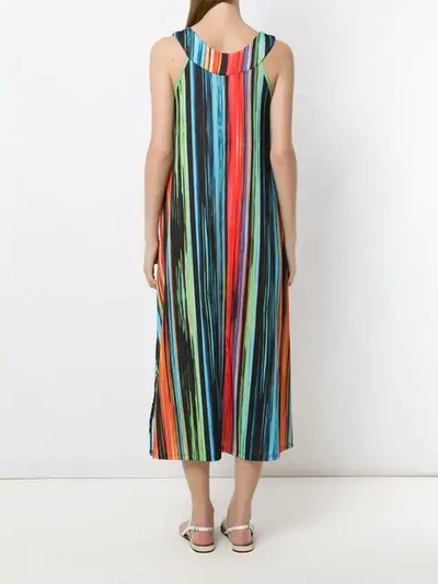 Shop Lygia & Nanny Manati Midi Dress In Multicolour