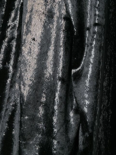 Poiret Shift Midi Dress In Black