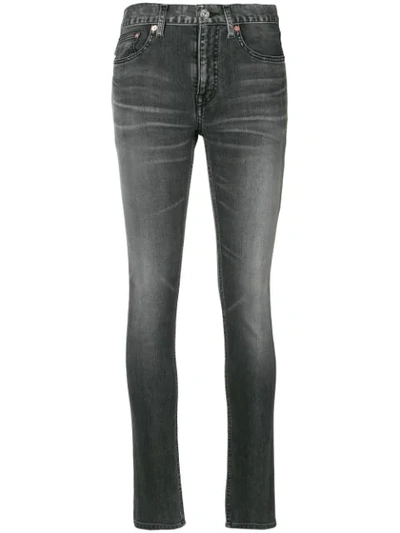 BALENCIAGA STONEWASHED SKINNY JEANS - 灰色