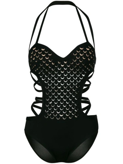 Shop La Perla Onyx Swimsuit - Black
