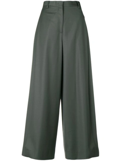 Shop Ferragamo Salvatore  Riding Trousers - Green