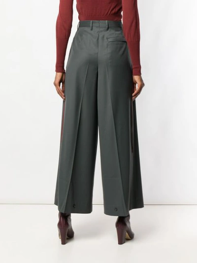 Shop Ferragamo Salvatore  Riding Trousers - Green