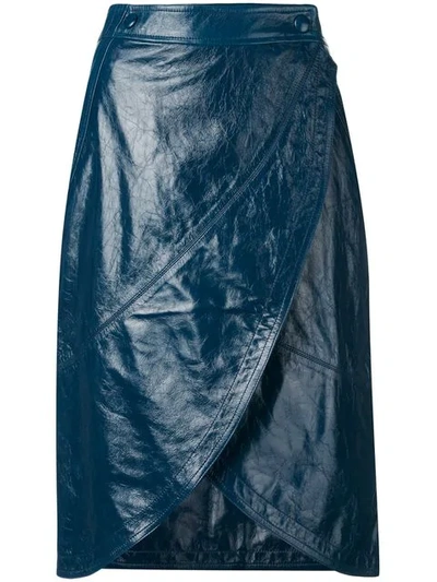 Shop Givenchy Wrap In Blue
