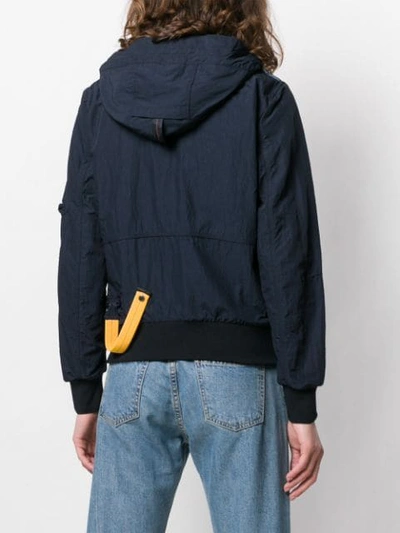 Shop Parajumpers Hooded Jacket In Blue
