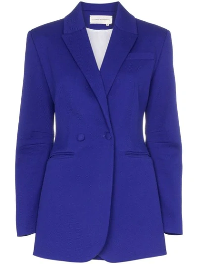 Shop Aleksandre Akhalkatsishvili Tailored Single In Blue